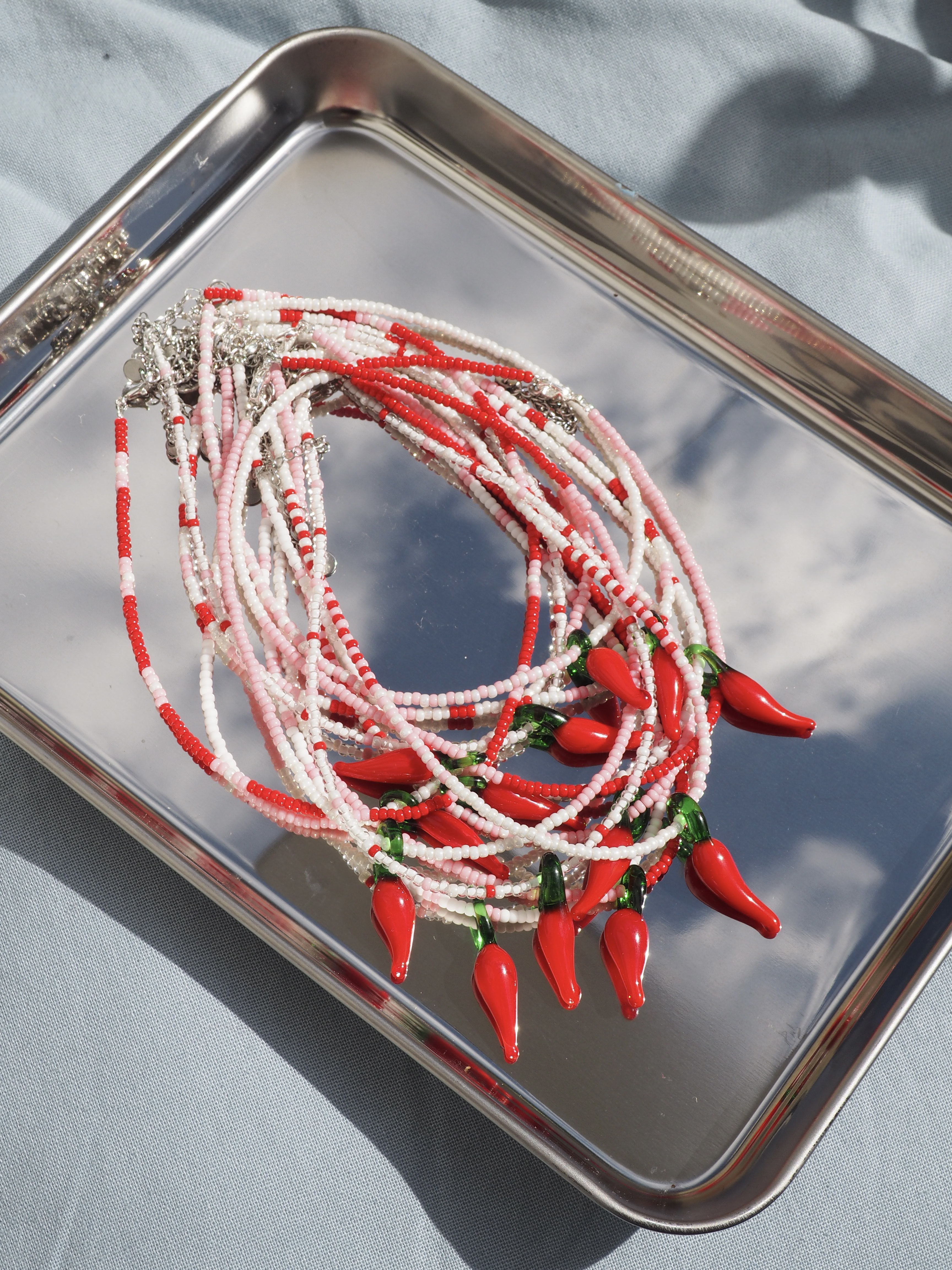 Bespoke-LOreal-chilli-Necklaces-Influencer-Gifting