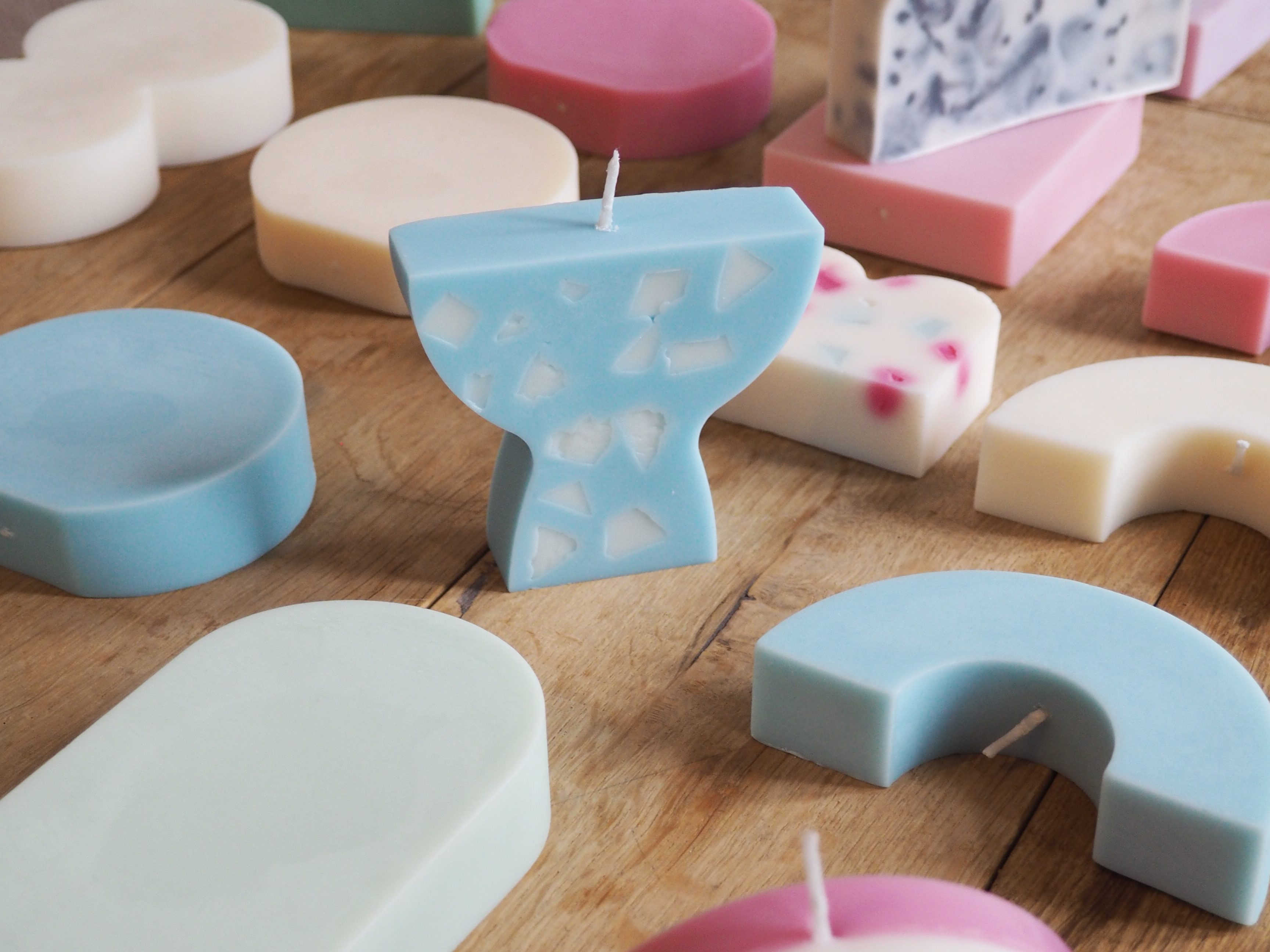 Sculpted art candles, make your own candles, berlin, London, team building, creative workshops